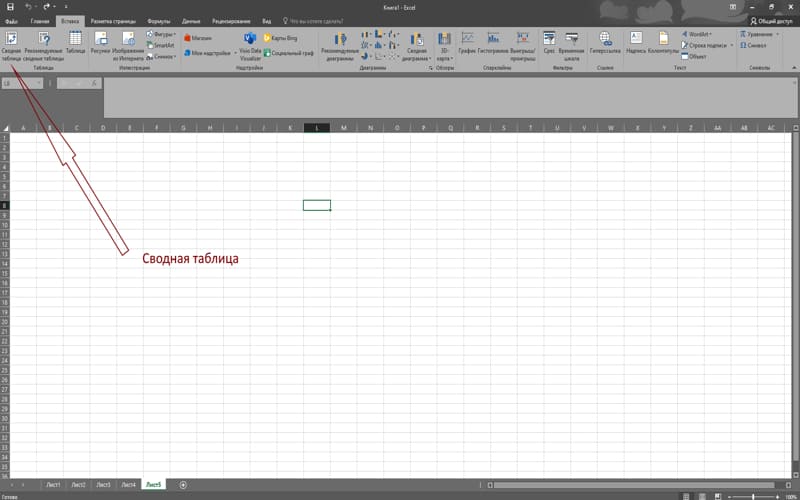 Excel: что это такое и зачем он нужен - сводная таблица
